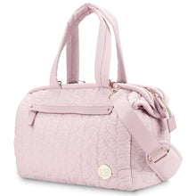 Load image into Gallery viewer, Pink Waterproof large capacity Shoulder Diaper Bag Stay organized and prepared with the Pink Large Capacity Diaper Bag. Made with waterproof material and a spacious design, this bag is the perfect accessory for any parent on-the-go. Dimension: 16.92 x 11.81 x 5.90 inches (W x H x D) 43cm x 30cm x 15cm

