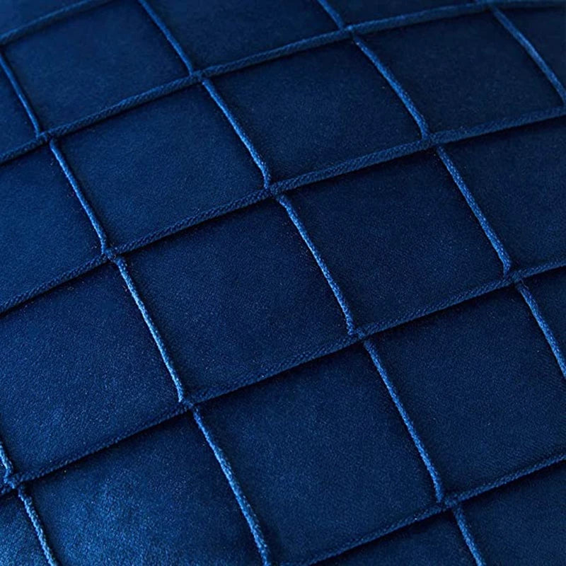 Transform your child's bedroom or playroom into a stylish and modern space with the Dark blue Pompom Pillow Cover. Made from a soft faux velvet material on both sides, this decorative throw pillow cover provides the perfect combination of comfort and luxury. Add a unique touch to any room with this must-have accent piece.