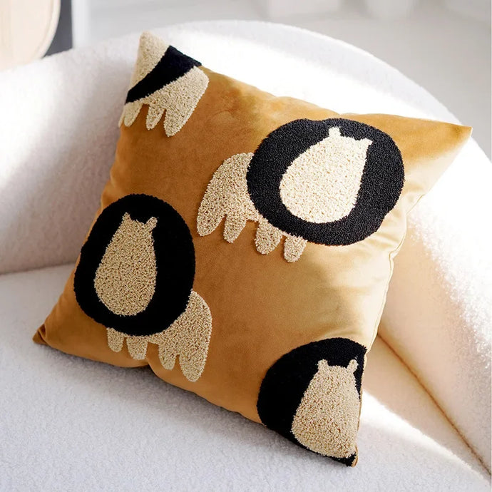 Revamp your child's bedroom with this charming light brown lion pillow cover! Add a touch of cuteness and warmth to their space with this adorable addition. Available in multiple sizes to suit your child's needs and preferences. 