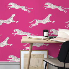 Load image into Gallery viewer, Pink Leopard Wallpaper
