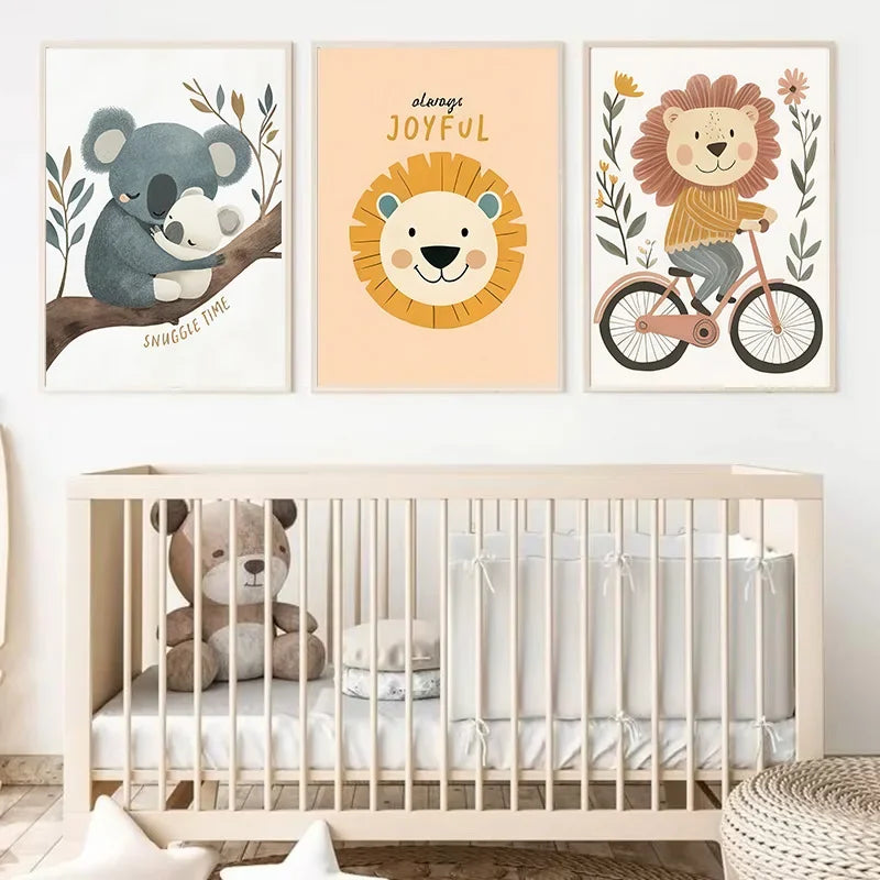 Elevate the ambiance in your child's bedroom or playroom with this stunning art on canvas. Instantly transport your little one's space into a whimsical retreat.