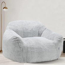 Load image into Gallery viewer, Light Grey Beanbag Arm Chair
