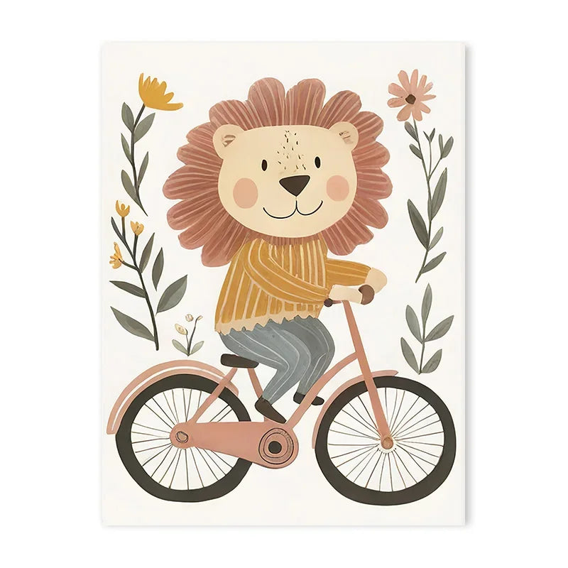 Elevate the ambiance in your child's bedroom or playroom with this stunning art on canvas. Instantly transport your little one's space into a whimsical retreat.
