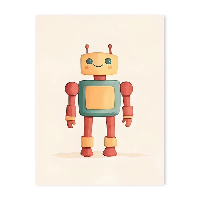 Elevate the ambiance in your child's bedroom or playroom with this stunning art on canvas. Instantly transport your little one's space into a whimsical retreat.