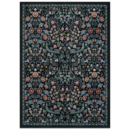 This rug is an ideal choice for your child's bedroom or playroom. It offers a soft and comfortable feel, as well as being skin-friendly, environmentally friendly, and moisture-absorbing. With a non-slip design and wear-resistant material, it also features a non-slip bottom to protect your floor.