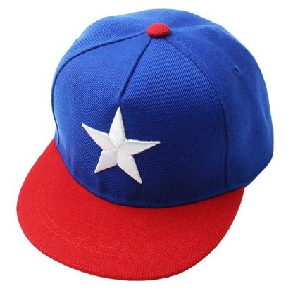 Experience the ultimate coolness with our stylish Star Baseball Cap! Perfect for kids ages 3 to 8 years old and available in multiple colors, your child will stand out in any crowd. Shield their eyes from the sun while showing off their vibrant personality. Don't miss out on this must-have fashion accessory!