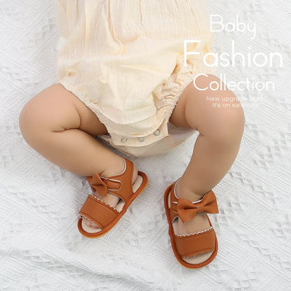 Big Bow Baby Sandals | Multiple Colors and Sizes