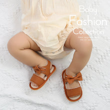 Load image into Gallery viewer, Big Bow Baby Sandals | Multiple Colors and Sizes
