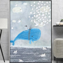 Load image into Gallery viewer, Transform your little one&#39;s bedroom or playroom into a whimsical wonderland with our enchanting sea creature art on canvas. Choose from a range of sizes to suit your space. (Frame not included, but the magic is!)
