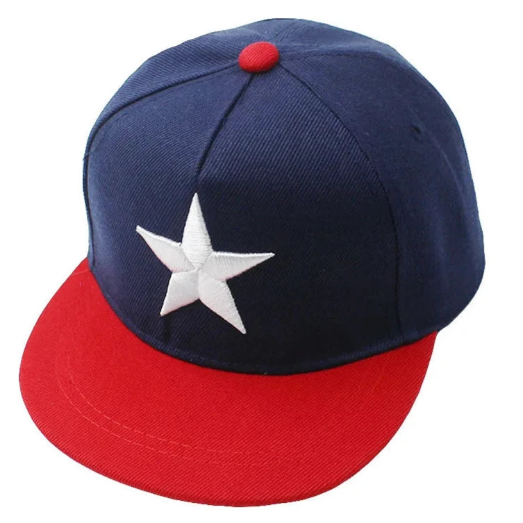 Experience the ultimate coolness with our stylish Star Baseball Cap! Perfect for kids ages 3 to 8 years old and available in multiple colors, your child will stand out in any crowd. Shield their eyes from the sun while showing off their vibrant personality. Don't miss out on this must-have fashion accessory!