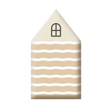 Load image into Gallery viewer, Wave House. Transform your kids&#39; bedroom or playroom with these fun and exciting 3D Wall Decor Houses! Each decal has 0.59 inches of thickness and is made of durable PVC that will last through many adventures. Create a whimsical atmosphere in any space to spark your child&#39;s imagination! 
