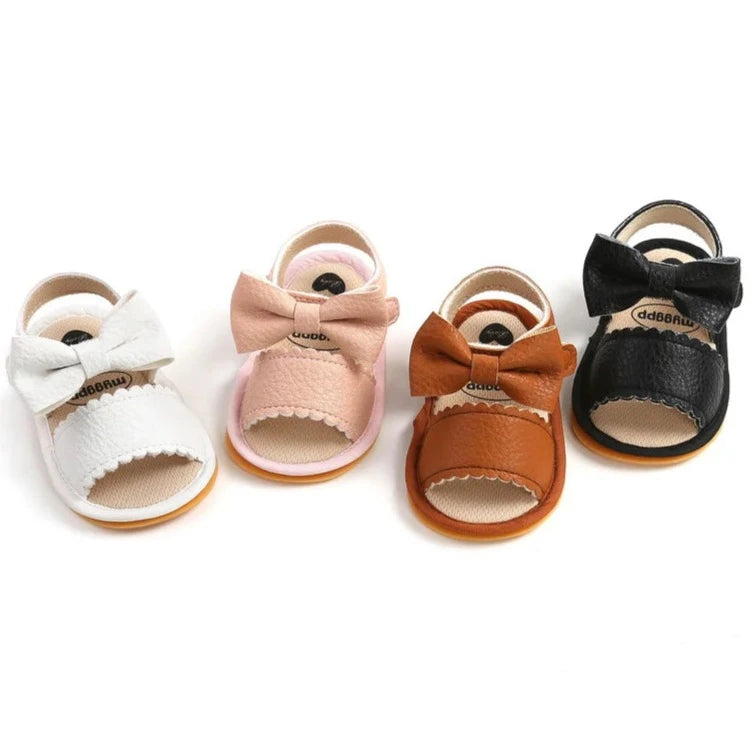 Big Bow Baby Sandals | Multiple Colors and Sizes