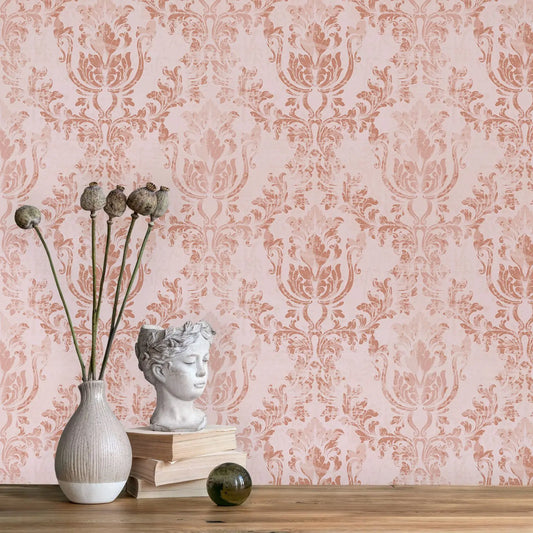 Add a touch of whimsy to your child's bedroom or playroom with our pink vintage floral wallpaper. This unique wallpaper is waterproof, moisture-proof, mold-proof, and even sound-absorbing, making it the perfect choice for a fun and functional space. Get creative and transform your child's room with this special wallpaper today!