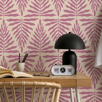 Transform your child's bedroom or playroom with the magic of our waterproof, moisture-proof, mold-proof, and sound-absorbing purple floral wallpaper. Create a durable and functional space that inspires and delights with this one-of-a-kind addition!