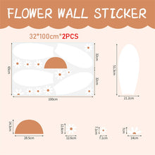 Load image into Gallery viewer, Feel the bliss of a summer day with our Daisy Wall Decal! This gorgeous self-adhesive decal is 39.37 x 25.59 inches in size and made from waterproof PVC, perfect for bringing gorgeous color and warmth to any room! Transform your home with the beauty of nature and the joy of a Daisy Wall Decal! 
