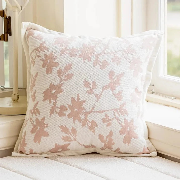 French Pink Plush Pillow Cover | Multiple Designs