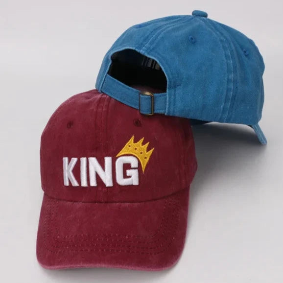 King Baseball Hat | Multiple Colors