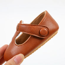 Load image into Gallery viewer, Experience unmatched cuteness with these Mary Jane dress shoes for your little one! Available in a variety of colors, these shoes bring style and comfort to your baby&#39;s wardrobe. From newborn to 18 months, your little one will be the most stylish and adorable on the block!
