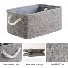 Load image into Gallery viewer, Folding Storage Basket | Multiple Colors
