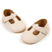 Load image into Gallery viewer, Experience unmatched cuteness with these Mary Jane dress shoes for your little one! Available in a variety of colors, these shoes bring style and comfort to your baby&#39;s wardrobe. From newborn to 18 months, your little one will be the most stylish and adorable on the block!
