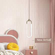 Load image into Gallery viewer, Modern Vertical Stripe Wallpaper | Multiple Colors
