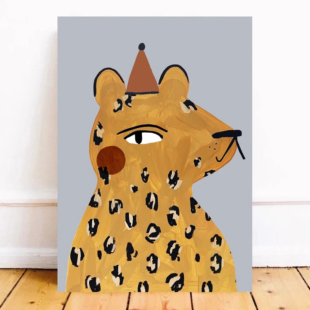 Nordic Animals Art on Canvas
