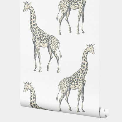 Add a touch of whimsy to your child's bedroom or playroom with our grey giraffe wallpaper. This unique wallpaper is waterproof, moisture-proof, mold-proof, and even sound-absorbing, making it the perfect choice for a fun and functional space. Get creative and transform your child's room with this special wallpaper today!