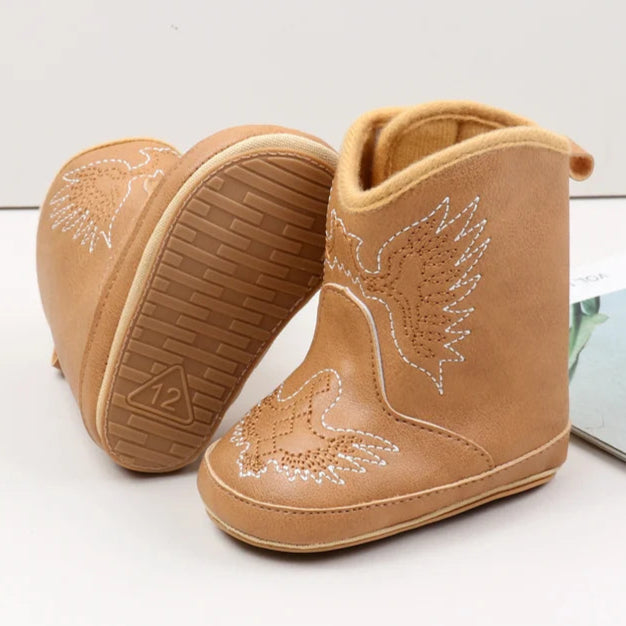 Angel Wing Winter Baby Boots | Multiple Colors and Sizes