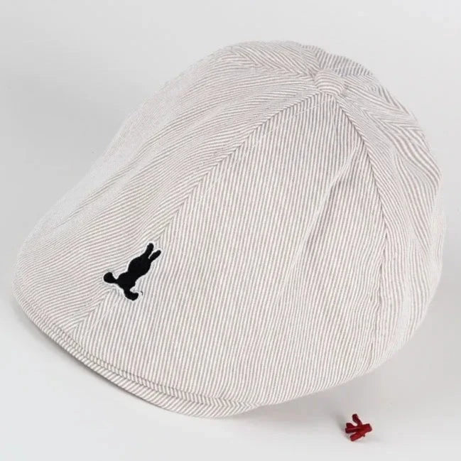 Enliven your little one's charm and coziness with our endearing cotton hat featuring a rabbit design in white, khaki, blue, and grey! Perfect for ages 1 to 5, this hat offers both fashion and functionality.