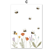 Load image into Gallery viewer, Looking to spruce up your kiddo&#39;s bedroom or playroom? Check out our cute forest animal art on canvas - available in multiple sizes (frames not included)! Add some whimsy to your little one&#39;s space with our adorable forest friends art on canvas - a must-have for any animal lover! Choose from a variety of sizes (frames sold separately).
