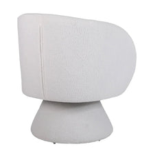 Load image into Gallery viewer, This white swivel chair is the perfect choice for your kid&#39;s bedroom or playroom. It&#39;s a cool accent piece with a swivel base, so it moves with your child as they explore their space. Crafted with high-quality materials, it&#39;s designed to last.
