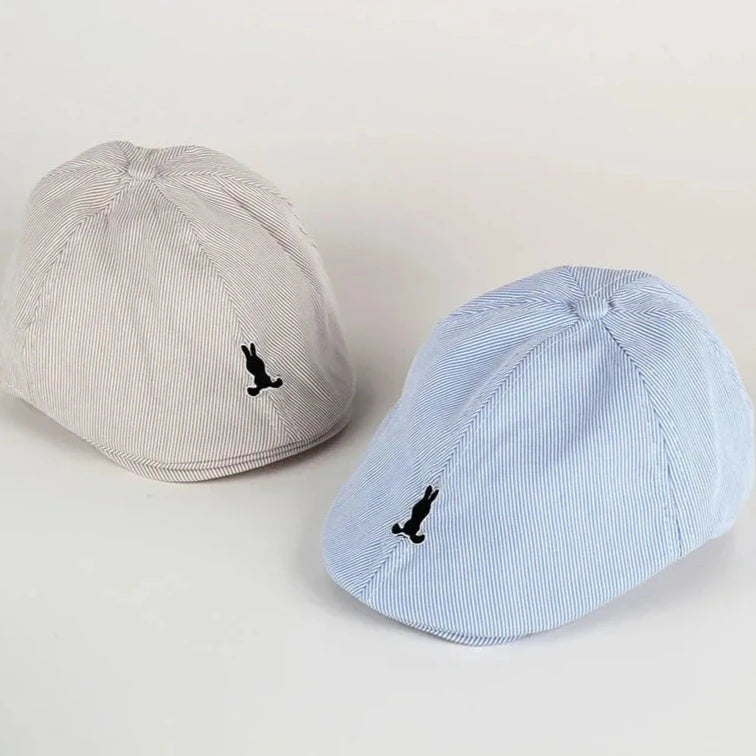 Enliven your little one's charm and coziness with our endearing cotton hat featuring a rabbit design in white, khaki, blue, and grey! Perfect for ages 1 to 5, this hat offers both fashion and functionality.