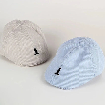 Enliven your little one's charm and coziness with our endearing cotton hat featuring a rabbit design in white, khaki, blue, and grey! Perfect for ages 1 to 5, this hat offers both fashion and functionality.