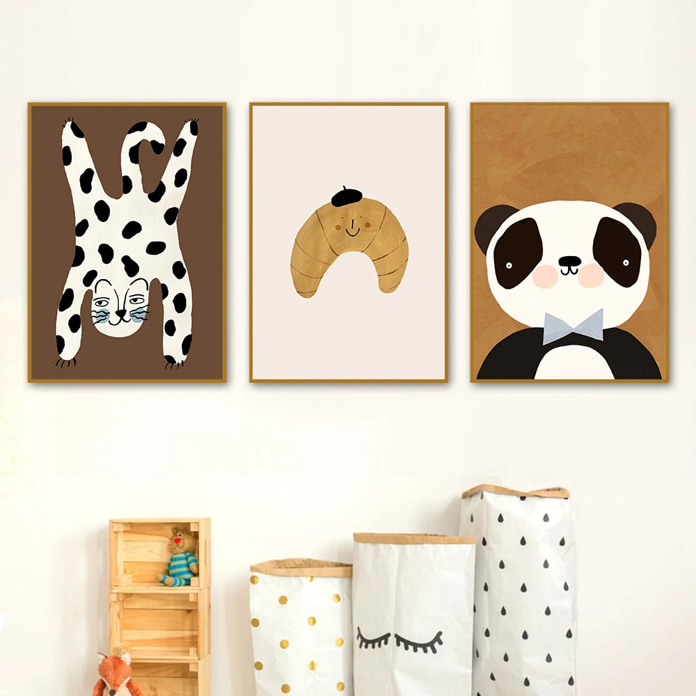 Nordic Animals Art on Canvas