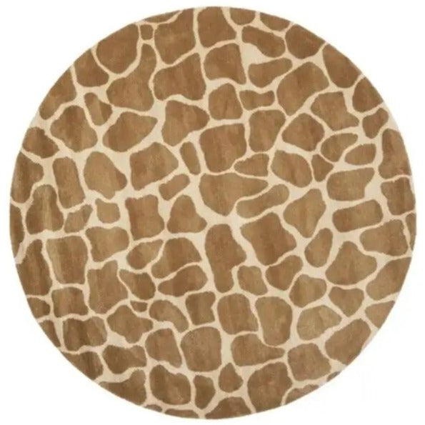 Bring a cheerful touch to your little one's playroom with this soft and durable polyester giraffe rug! Its vibrant modern look will light up the room - and both you and your kids will love the cozy comfort of its polyester fibers beneath your feet!   SIZES 31.49 x 31.49 inches (80cm x 80cm) | 2.62ft. X 2.62ft.  39.37. x 39.37 inches (100cm x 100cm) | 3.28ft. x 3.28ft. 47.24 x 47.24 inches (120cm x 120cm) | 3.93ft. x 3.93ft. 55.11 x 55.11 inches (140cm x 140cm) | 4.59ft. x 4.59ft.