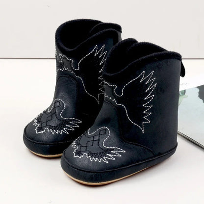 Angel Wing Winter Baby Boots | Multiple Colors and Sizes