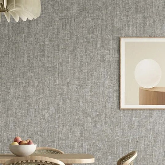 Add a unique touch to your teen's room with this modern metallic wallpaper! Available in grey, white, beige, green and taupe, it's a stylish and practical way to decorate. The waterproof and formaldehyde-free vinyl material is easy to install and removable, and provides a mildew-resistant, fireproof and moisture-proof finish. Transform the look of your teen's bedroom with this wallpaper!