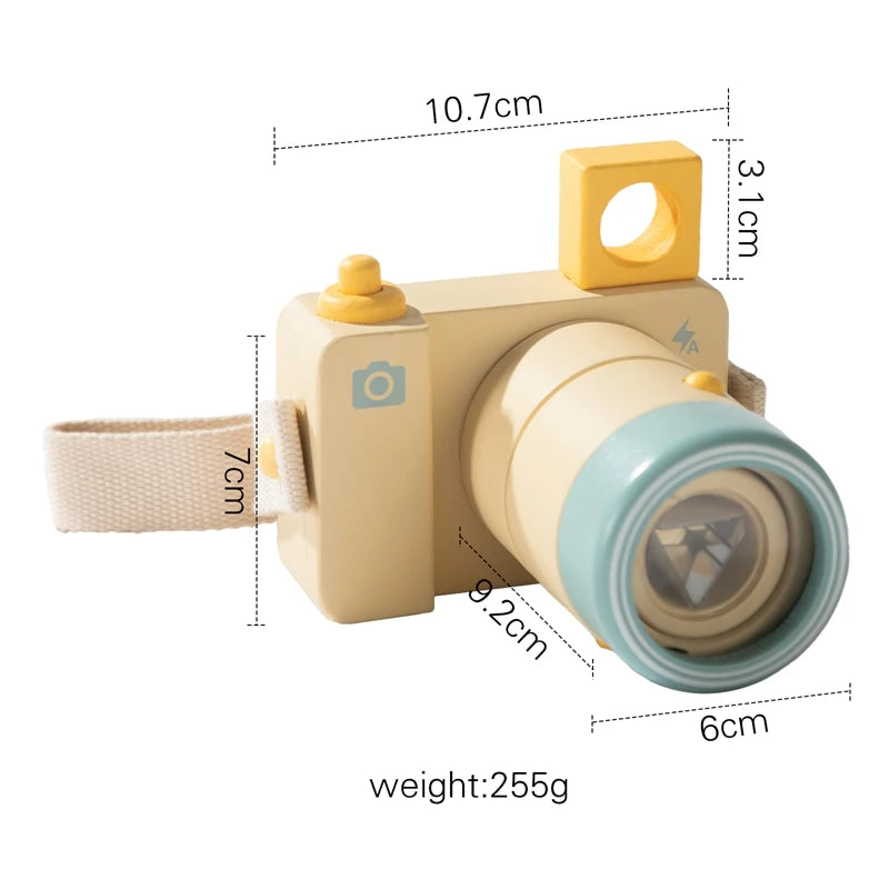 Wooden Simulation Camera