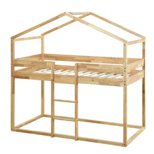 Load image into Gallery viewer, The opportunities are endless to create a fun play environment for your kids. Enjoy this bed for years to come with its durable build, manufactured with quality pinewood to withstand untimely wear. Comes complete with thick slats  Dimension: 78.1&quot;L x 41.5&quot;W x 75.6&quot;H
