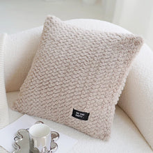 Load image into Gallery viewer, Discover the perfect light Taupe pillow case for your kid&#39;s bedroom or playroom! Bring a touch of warmth and coziness to their space with our beautifully woven pillow case, available in multiple sizes. Give your child&#39;s room a stylish and functional upgrade today!
