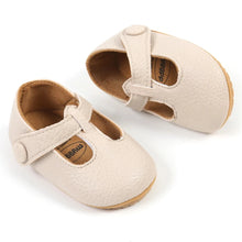 Load image into Gallery viewer, Experience unmatched cuteness with these Mary Jane dress shoes for your little one! Available in a variety of colors, these shoes bring style and comfort to your baby&#39;s wardrobe. From newborn to 18 months, your little one will be the most stylish and adorable on the block!
