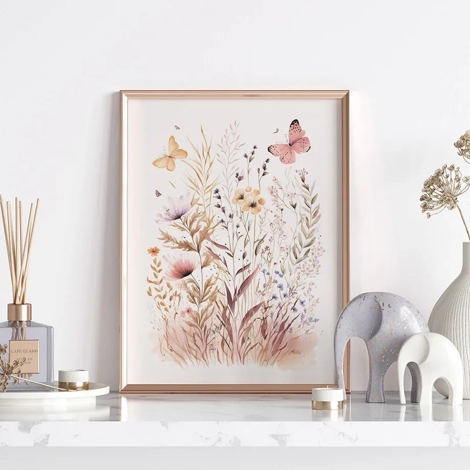 Wildflower Art on Canvas | Multiple Sizes and Designs