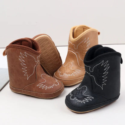 Angel Wing Winter Baby Boots | Multiple Colors and Sizes