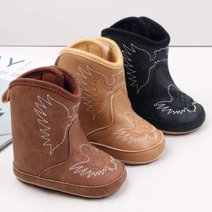 Angel Wing Winter Baby Boots | Multiple Colors and Sizes
