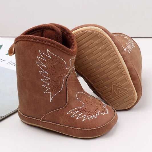Angel Wing Winter Baby Boots | Multiple Colors and Sizes
