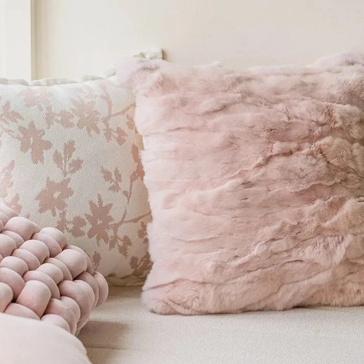 Indulge in the adorably charming French Pink Plush Pillow Cases, available in multiple designs! Perfect for your children's bedrooms, these pillow covers are sure to bring joy and comfort. Choose from 3 delightful options to add a touch of cuteness to any room. Pillow inserts not included.