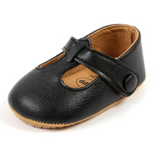 Load image into Gallery viewer, Experience unmatched cuteness with these Mary Jane dress shoes for your little one! Available in a variety of colors, these shoes bring style and comfort to your baby&#39;s wardrobe. From newborn to 18 months, your little one will be the most stylish and adorable on the block!
