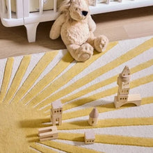Load image into Gallery viewer, This sun rug offers a soft and plush feel perfect for kid&#39;s bedrooms. The 100% polyester fiber construction ensures it&#39;s exceptionally comfortable and durable. Choose from multiple sizes to find your perfect fit.   SIZES 23.62 x 35.43 inches (60cm x 90cm) | 1.96ft. x 2.95ft. 31.49 x 62.99 inches (80cm x 160cm) | 2.62ft. x 5.24ft. 39.37 x 47.24 inches (100cm x 120cm) | 3.28ft. x 3.93ft. 39.37 x 62.99 inches (100cm x 160cm) | 3.28ft. x 5.24ft. 
