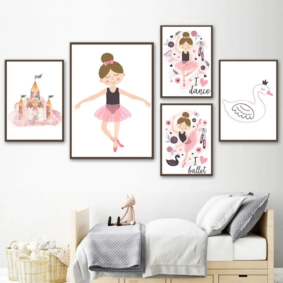 Get lost in the beauty of fairytale art works on canvas. Transport yourself to another time and place with the timeless charm and elegance of these pink princess and unicorn works of art. Each piece is carefully crafted to capture every detail and evoke strong emotions.