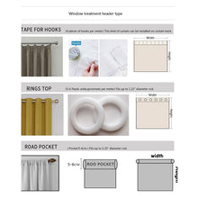 Load image into Gallery viewer, Striped Curtain Panel | Multiple Colors
